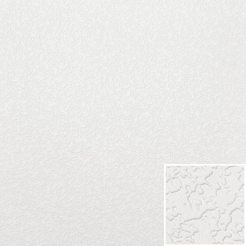 Vinyl Wallpaper Paintable 3 designs White Grandioso 15m XXL