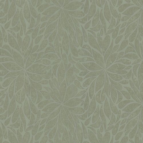 Tapete Vlies silber grün Floral Padua Marburg 56118