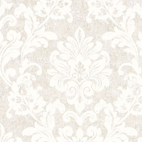 Tapete Vlies metallic creme Barock Padua Marburg 56151