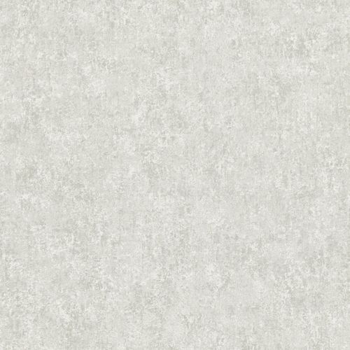 non-woven wallpaper Uni textured light gray metallic 56130