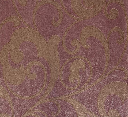 Tapete Vlies Floral lila gold Marburg 56810