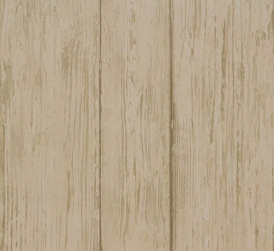 Tapete Vlies Holz creme beige Marburg Attitude 56202