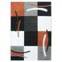 Teppich-Florida-Grafisch-orange-schwarz-160-x-230-cm-150540 1