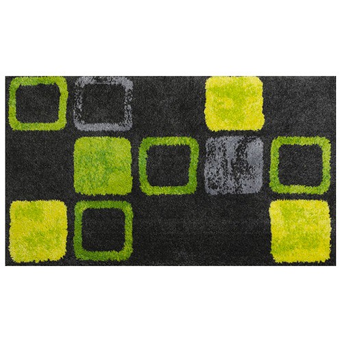 Artikelbild Badteppich Retro schwarz grün Schöner Wohnen Mauritius in vers. Größen