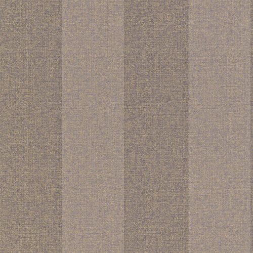 Wallpaper non-woven stripes purple gold Rasch Textil Indigo 226569