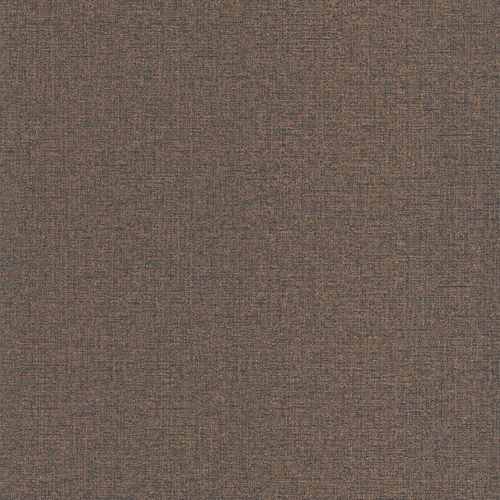Wallpaper non-woven uni copper, black Rasch Textil Indigo 226590