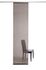 Panel curtain semi transparent brown plain 5802-62 2