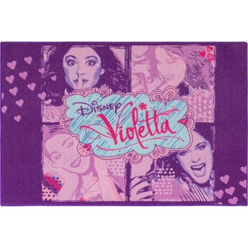 Spielteppich Disney Violetta Mädchen Kinderteppich lila 95x133 cm