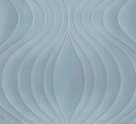 Artikelbild Colani Designertapete Evolution Marburg Wellen türkis 56327