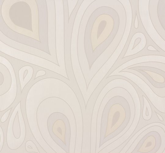 Nena Wallpaper designer Marburg grey retro 57270