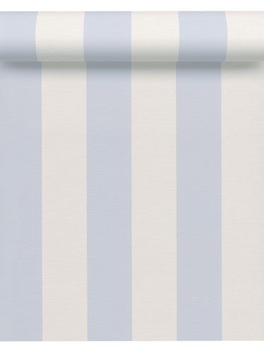 Wallpaper AS Creation stripes cream blue 3140-24