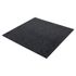 Seitenansicht Teppichfliese Teppichplatte selbstliegend Einfarbig schwarz Intrigo 50x50 cm 1