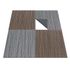 Design example Carpet tile Carpet plate self-lying striped brown Lineation 50x50 cm 4