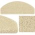 Shaggy-Stufenmatte-Treppenmatte-Glamour-Creme-28x6 1