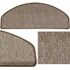 Dreier STAR Stufenmatten Treppenmatten Stufenmatte Treppenstufenmatten Graubeige 15er 1