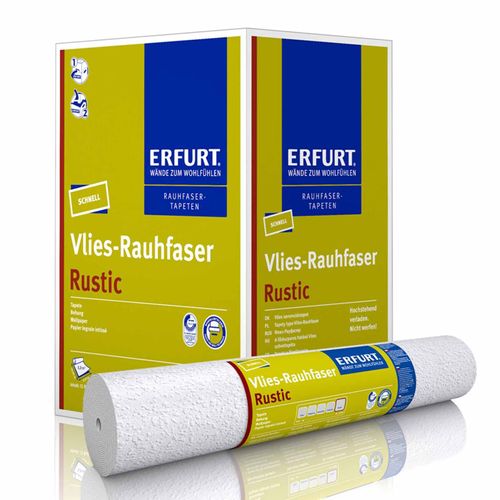 1 roll of Erfurt fleece woodchip Rustic