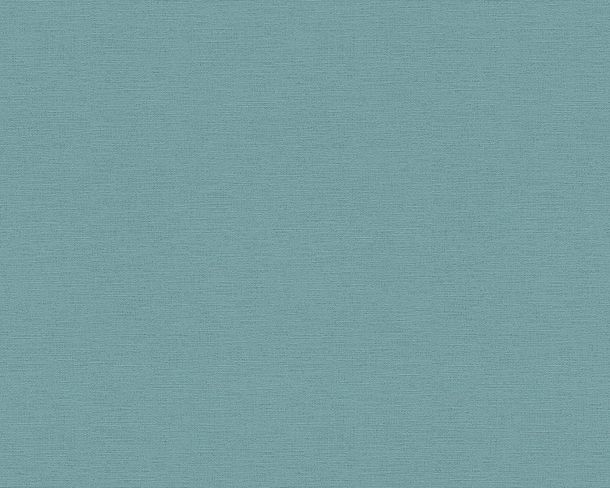Tapete Uni Einfarbig Struktur AS Creation Around The World blau 30688-4