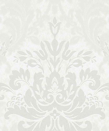 Tapete Barock Ornamente Glanz weiß Vliestapete Marburg La Veneziana 3 57925