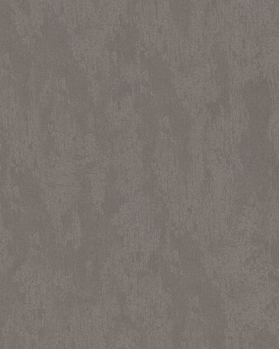 Wallpaper textured single-coloured shine taupe Marburg Nabucco non-woven 58024