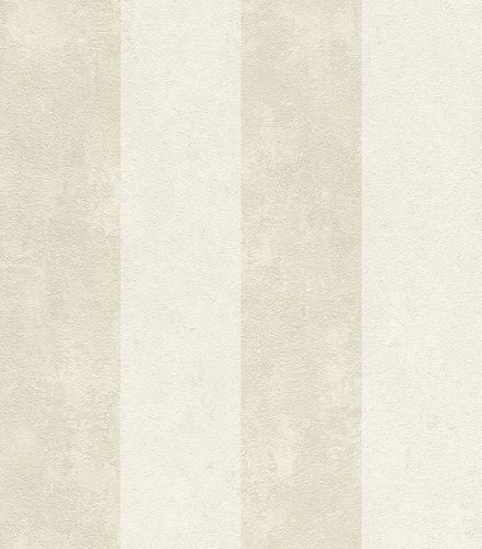 Wallpaper stripes striped cream Rasch Lucera 608946