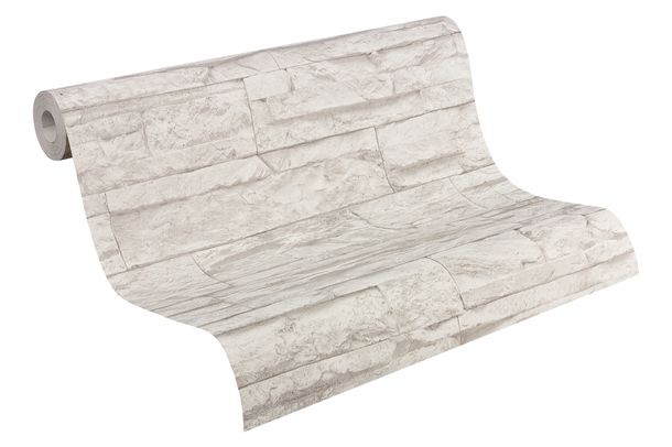 Vlies Tapetenrolle Steinoptik Naturstein Mauer grau AS Creation 7071-16