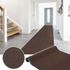 Dirt Barrier Runner Rug Non-Slip Mat Brown Basic Clean 90cm 4