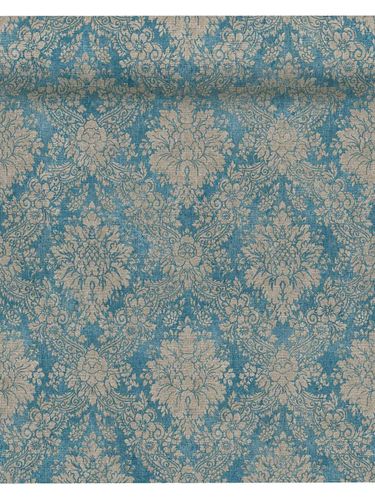 Tapetenrolle Vlies Barock Vintage blau AS Creation 33607-5