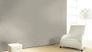 Room view Wallpaper lines graphic Marburg gloss La Vie taupe gold 58112 2