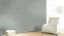 Room view Wallpaper lines graphic Marburg gloss La Vie turquoise 58114 2