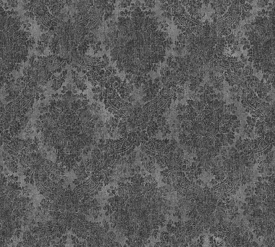 Wallpaper baroque vintage anthracite AS Creation 33607-8