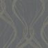 Wallpaper graphic wave anthracite Marburg Opulence Classic 58231 1