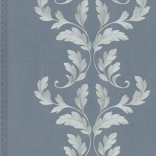 Tapete Vlies Ranken Holz blau Marburg Opulence Classic 58255