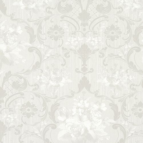 Tapete Vlies Ranken Blumen cremeweiß Marburg Opulence Classic 58263