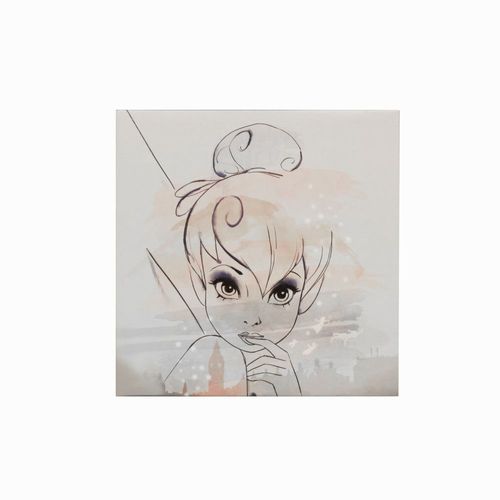 Disney Wandbild Keilrahmen Bild Leinwand Feen Tinkerbell Kinder 35x35cm