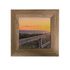 Vorschau 3er-Set Bilder Gerahmt Sonnenuntergang Strand Meer Urlaub 23x23cm 3