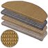 Stufenmatte Sisal Naturfaser Stufenschoner Matte Campus versch. Farben 28x64cm 1