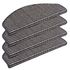 Blau Weiss Stufenmatte Sisal Naturfaser Stufenschoner Matte Campus versch. Farben 28x64cm 3