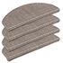 Grau Weiss Stufenmatte Sisal Naturfaser Stufenschoner Matte Campus versch. Farben 28x64cm 5