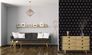 Homefacto:Ri Stern Tapete Vlies Sterne schwarz silber Glanz 34760-5 Raumbild 4