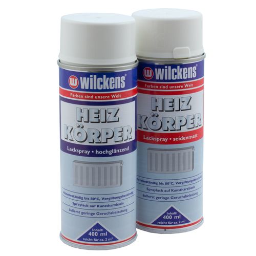 High-gloss Radiator Spray Diff. Gloss Level White 400 ml Wilckens