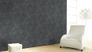 Tapete-Vlies-Putz-Vintage-anthrazit-Glanz-Marbur_1 2
