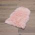 Schaffellimitat Kunstfell Teppich Lammfell Schaffell Imitat Rosa Schaf-Form Artikelbild