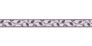 Article picture Wallpaper Border self-adhesive leaves white grey purple 2622-26 1
