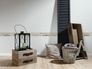 Raumbild Tapetenborte Borte Kaffee beige braun selbstklebend 2662-31 3