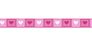 Article picture Wallpaper Border self-adhesive Kids Heart pink white 2818-38 1