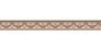 Article picture Wallpaper Border self-adhesive zigzag beige brown 93691-1 1