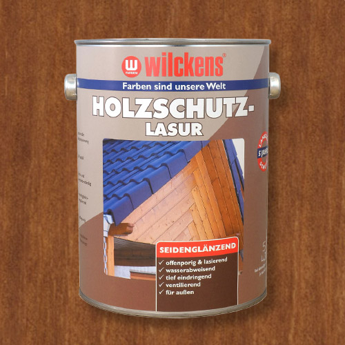 Holzschutzlasur Wilckens teak 5l Lasur Holz Wetter Schutz 