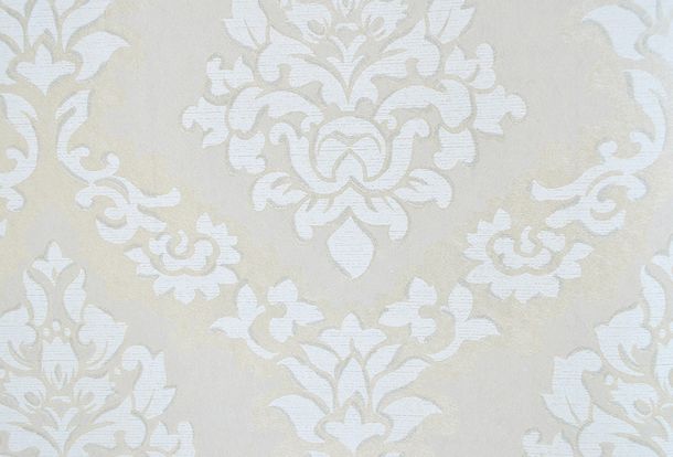 Tapete Vlies Barock beigegrau Glanz Fuggerhaus Byzantium 4792-46