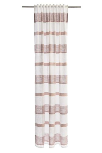 Article picture Loop Curtain Drape Lea striped 245x140cm Homing semi-transparent 5894-25
