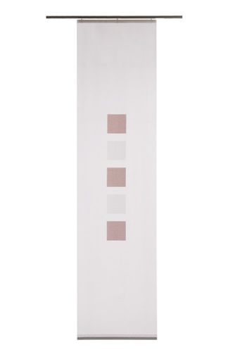 Artikelbild Flächenvorhang Gardine Elias Grafik 245x60cm Homing halbtransparent 5915-03